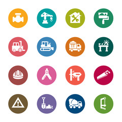 Construction Color Icons