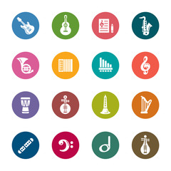 Music Color Icons