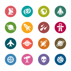 Space Element Color Icons