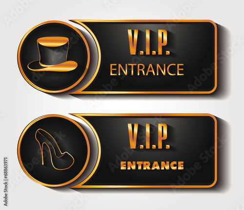 "VIP ENTRANCE SIGNS" Stock image and royalty-free vector files on ...