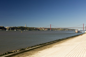 River Tagus in Lisbon