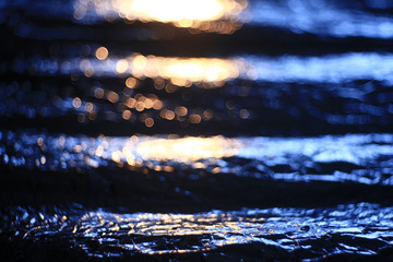 Fototapeta premium abstract texture, simulation of water at sunset