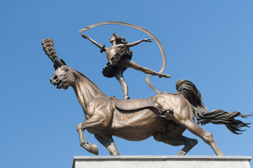 Obraz premium Bronze Statue