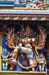 Fototapeta premium meenakshi amman temple