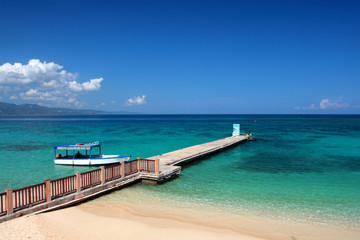 Obraz premium Doctor's Cave Beach Club, Montego Bay, Jamaica..