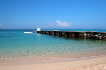 Fototapeta premium Doctor's Cave Beach Club, Montego Bay, Jamaica..