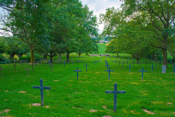 German cemetery of world war one in France