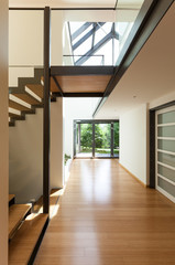 entrance of a modern building