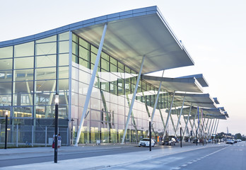 Modern Wroclaw airport terminal in Poland - 68871759