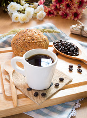 Coffee in the morning