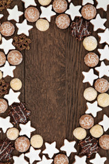 Gingerbread Biscuit Background