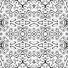 Abstract seamless floral background