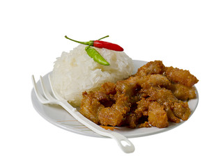 Fried pork