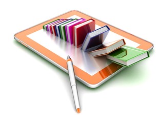 books , Tablet computer