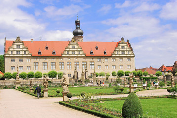 Im Park von Schlo&szlig; Weikersheim