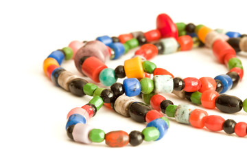 colorful beads