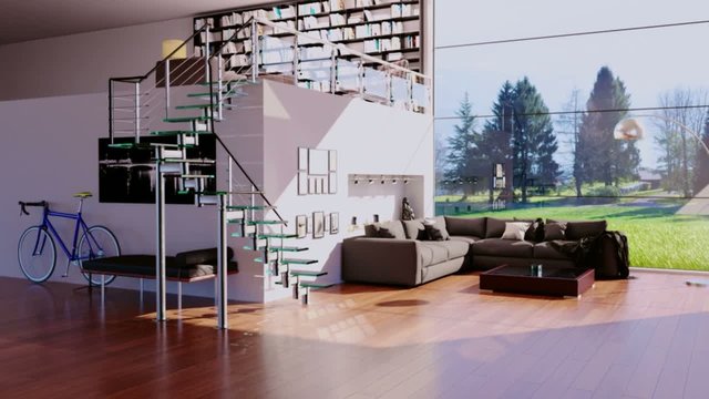 Large Loft Living room