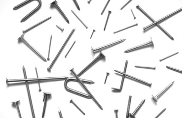 Naklejka premium Different types of nails