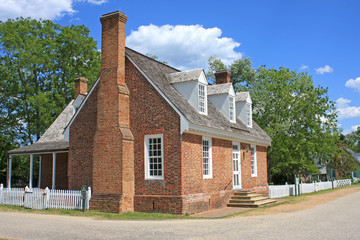 Colonial House, Yorktown,Virginia