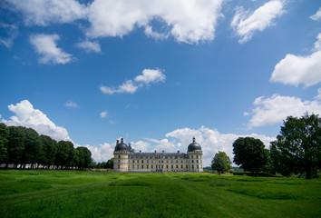 view of french castle chateau Valençay