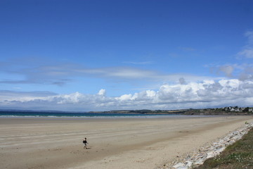 Fototapeta na wymiar plage de Bretagne