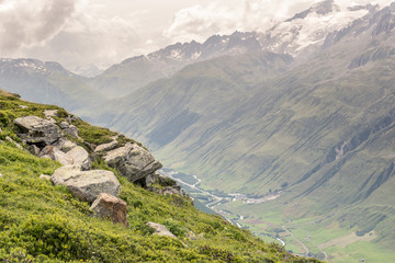 Naklejka premium Andermatt, Swiss Alps
