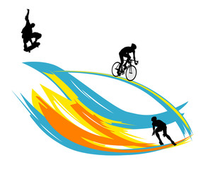 Fototapeta premium summer sports