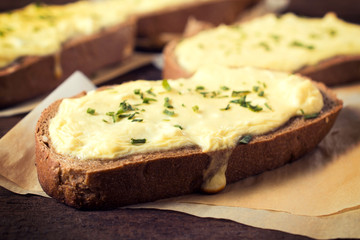 Cheese and bread