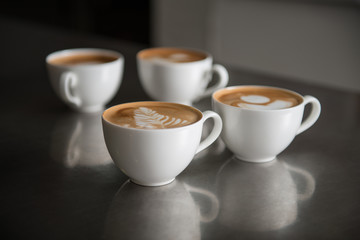 Barista doing your coffee