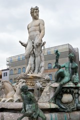 Naklejka premium Fontana del Nettuno, Firenze