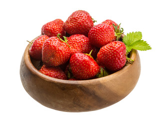 Strawberry in the bowl