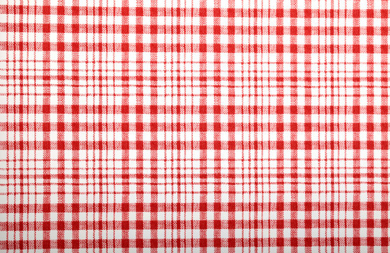 Red wall paper with square pattern