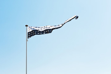 flag of Brittany in Loire-Atlantique, France