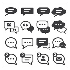 speech bubbles icon