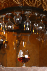 Glass of brandy