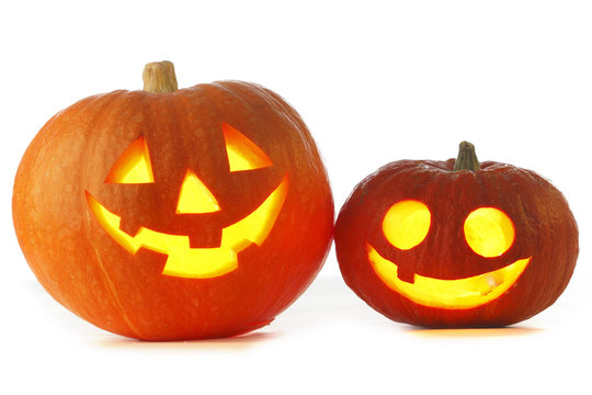 Jack O Lantern halloween pumpkins