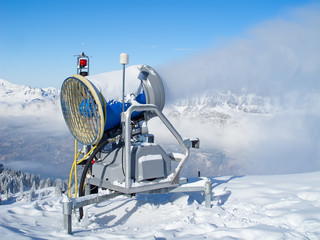 Winter in alps