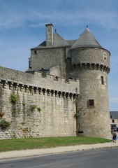 Fototapeta na wymiar guérande-cité médiévales