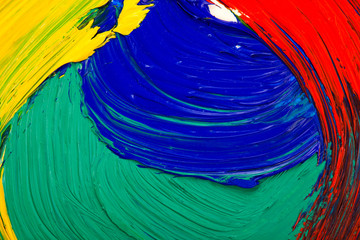 Abstract oil painted background