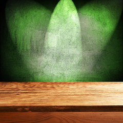 empty table