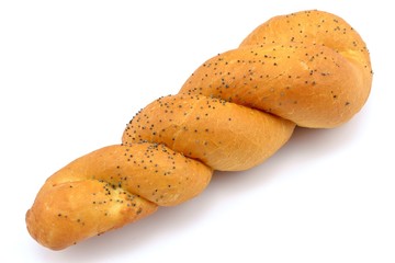 roll with poppy seeds