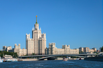 Obraz premium Kotelnicheskaya Embankment Building