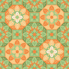 Seamless wallpaper pattern background