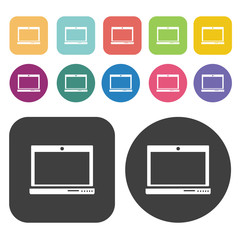 Communication icons set.  Illustration eps10