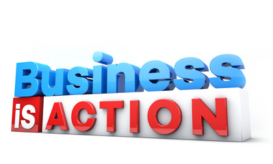 3D words Business is