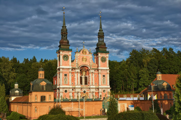 Fototapeta na wymiar Marian Sanctuary in Swieta Lipka