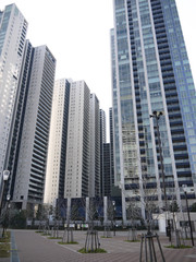 Obraz premium 高層住宅