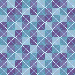 violet and blue textured seamless geometric background