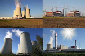 Nuclear power plant Temelin, postcard