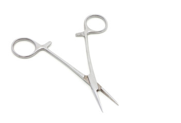surgical instrument on a white background